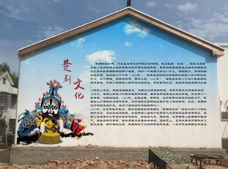 衡山如何进行墙体彩绘制作