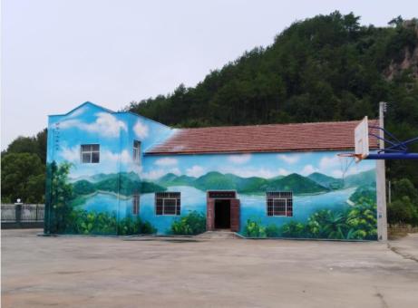 衡山彩绘墙绘一般制作的位置