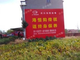 衡山墙体广告影响褪色的因素