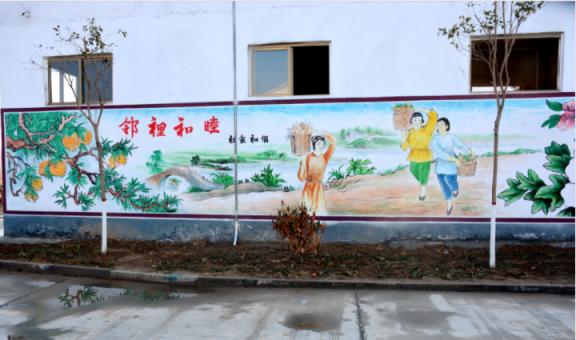 衡山乡镇文化墙 乡风文明焕发新活力