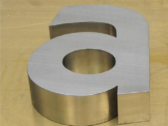 衡山不锈钢字制作介绍。