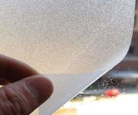 衡山玻璃门外面粘广告用什么材料好？